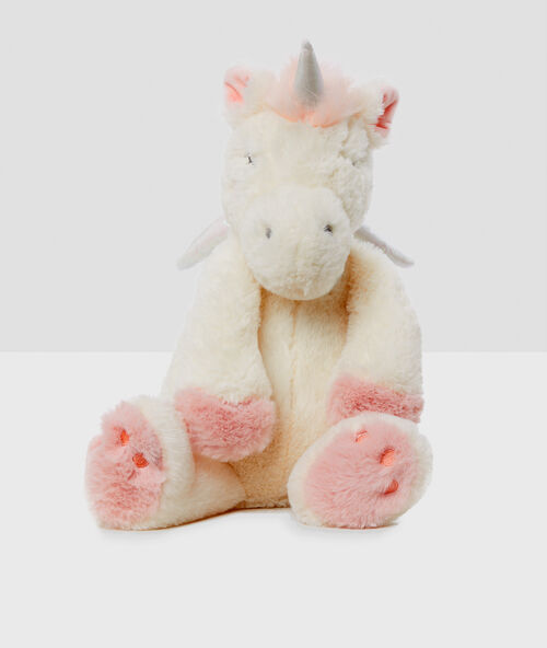 Pytl&iacute;k na pyžamo ve tvaru jednorožce b&eacute;žov&aacute;.