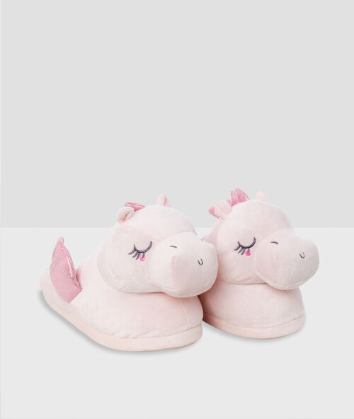 3d drač&iacute; papuče růžov&aacute;.