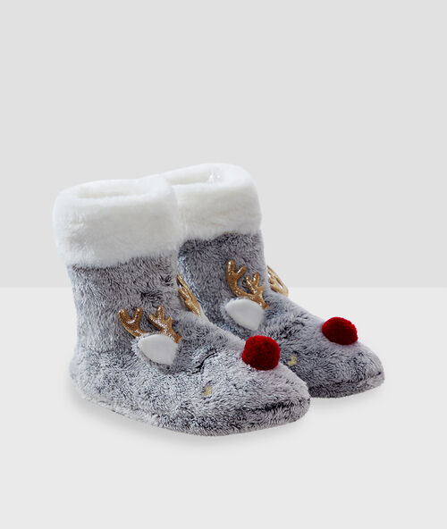 Dom&aacute;c&iacute; boty se zv&iacute;ř&aacute;tky &scaron;ed&aacute;.