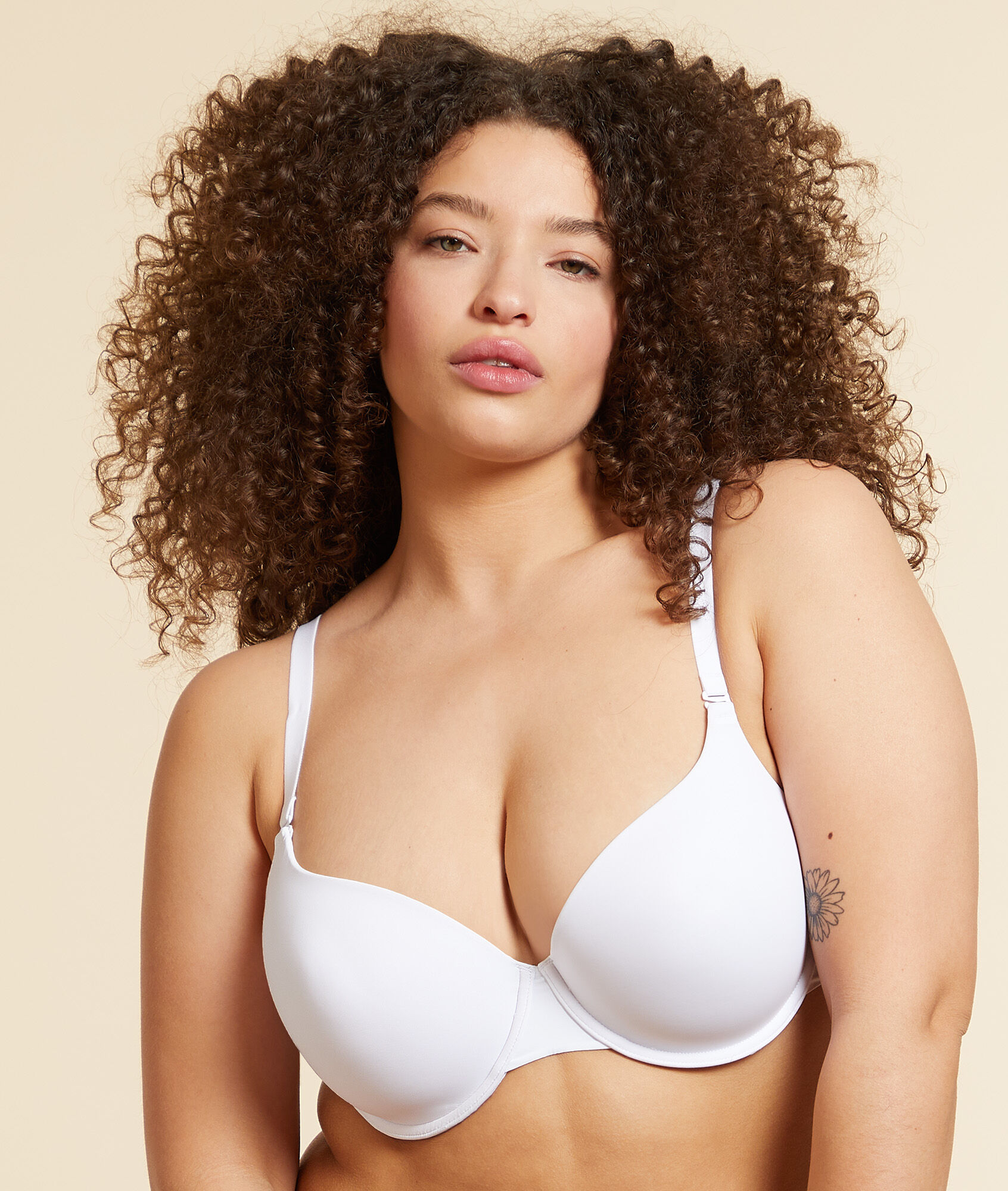 demi cup bra
